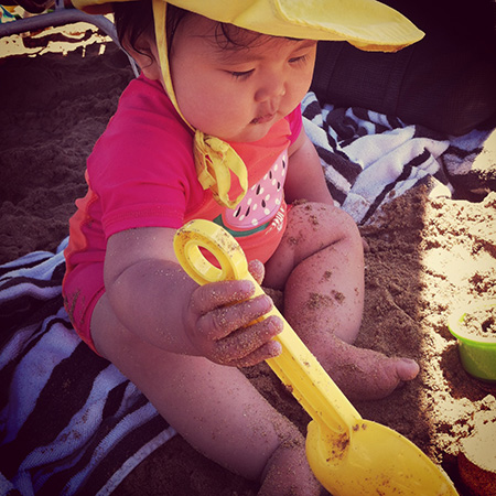sand